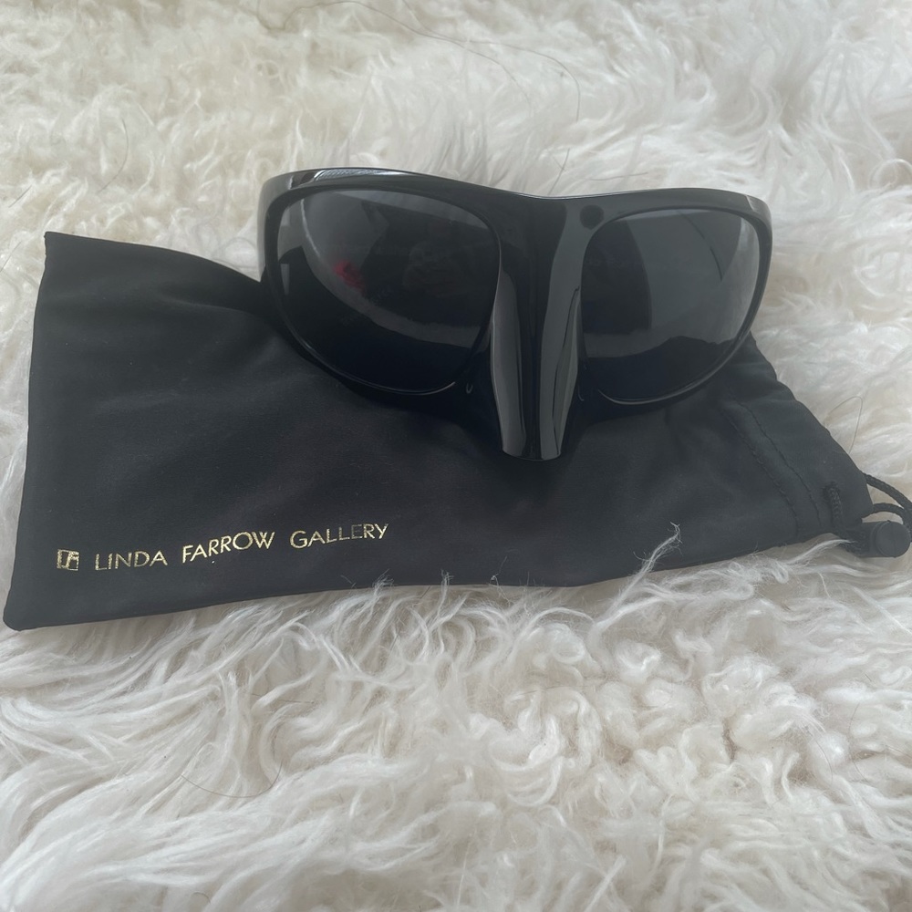 Linda Farrow x bernhard willhelm mask sunglasses